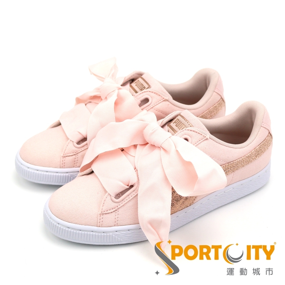 PUMA Basket Heart Canvas 女鞋