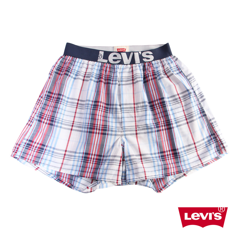 Levis 四角褲Boxer 寬鬆舒適 格紋