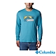 Columbia 哥倫比亞 男款 - UPF50快排長袖上衣-湖水藍 UAE37400AQ/HF product thumbnail 1