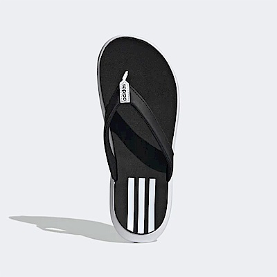 Adidas Comfort Flip-Flops [FY8656] 女 涼拖鞋 人字拖 夾腳拖鞋 夏日 海灘 黑白