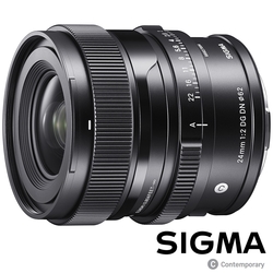 SIGMA 24mm F2 DG DN Contemporary (公司貨) 全片幅微單眼鏡頭 廣角大光圈人像鏡 i 系列