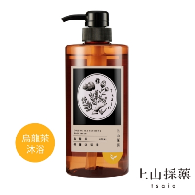 tsaio上山採藥 烏龍茶修護沐浴露600ml