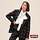 Levis 女款 格紋羊毛西裝外套 復古英倫風 product thumbnail 1