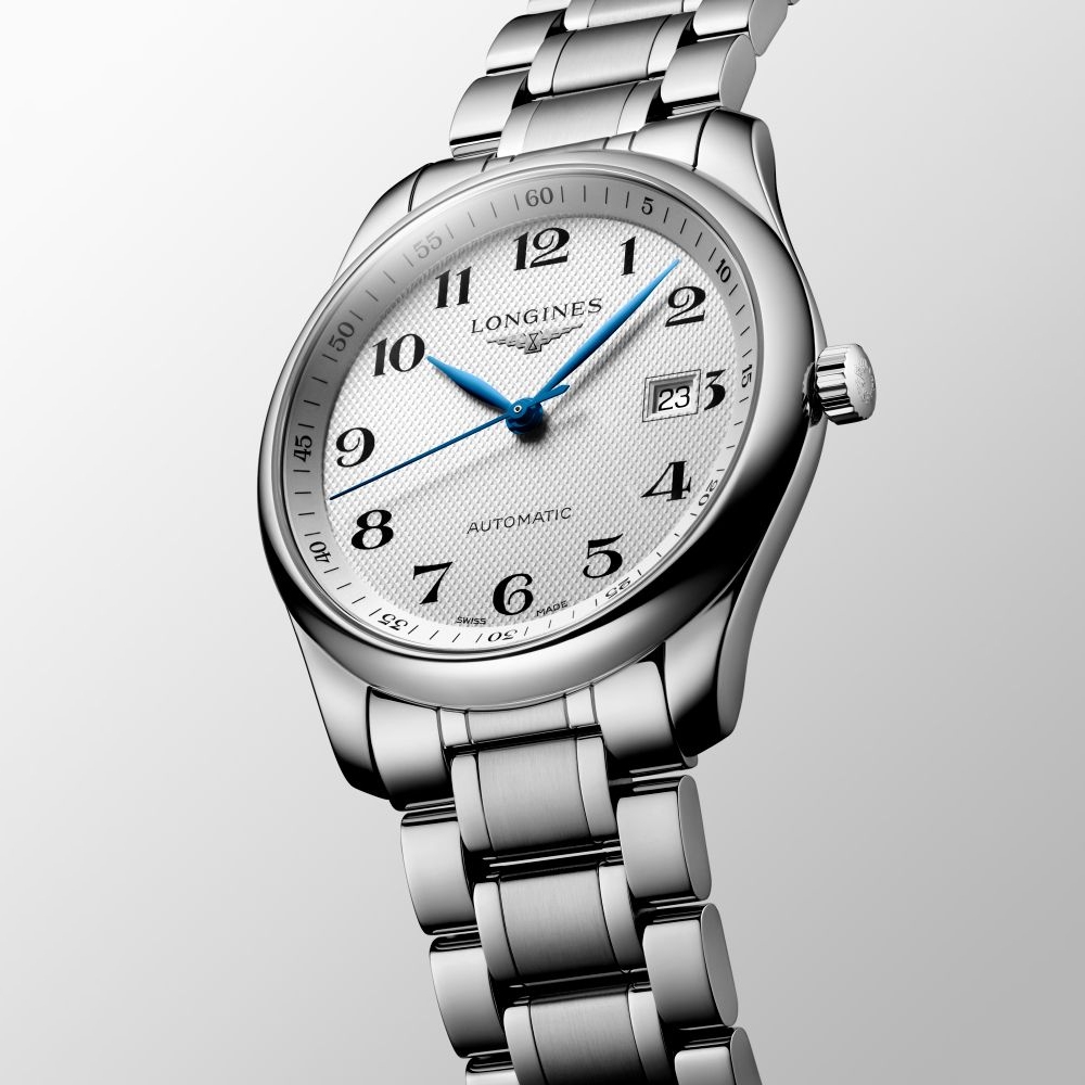 LONGINES 浪琴 官方授權 Master 巨擘系列機械腕錶-銀/40mm L2.793.4.78.6