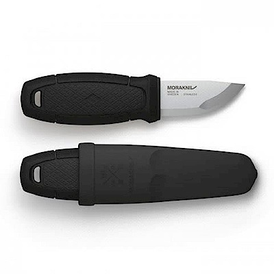 MORAKNIV Eldris 不鏽鋼短直刀 黑