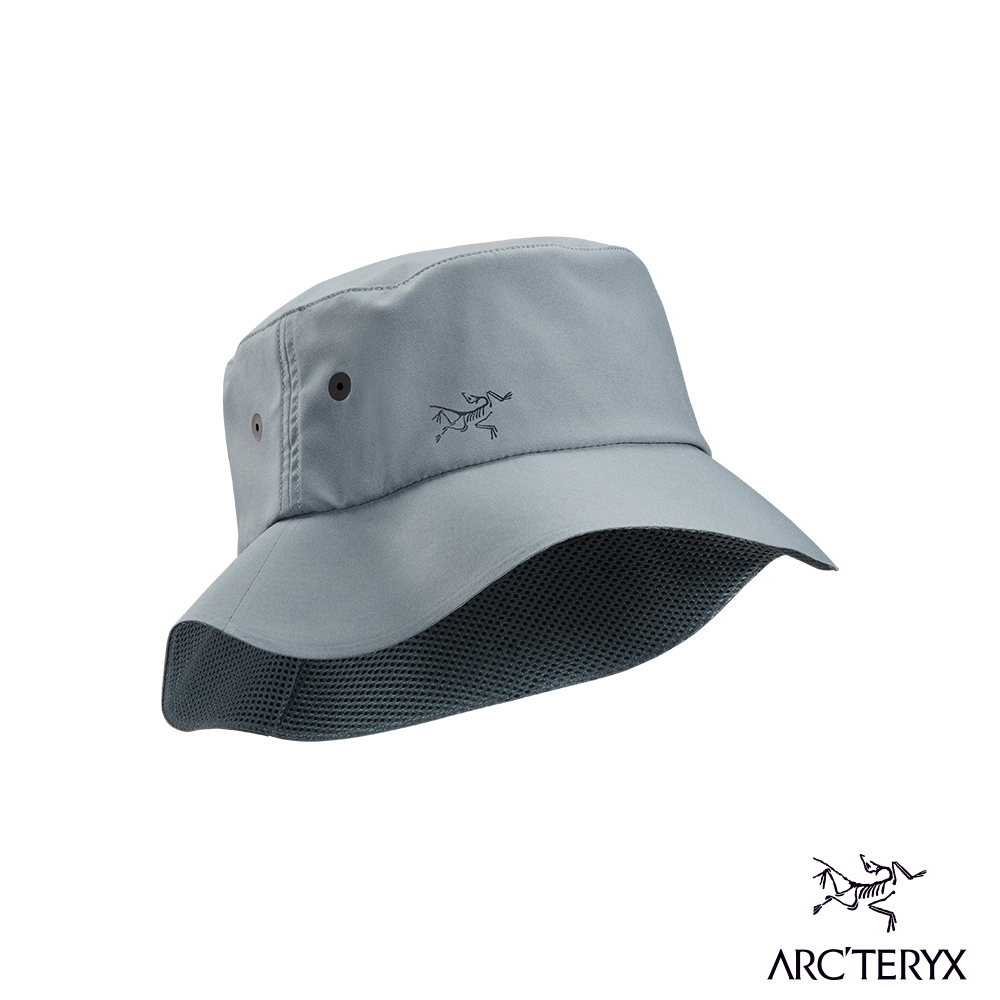 Arcteryx 始祖鳥 抗UV 遮陽帽 深銀翼灰