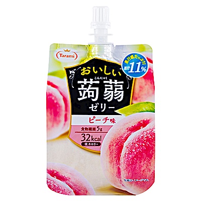 TARAMI達樂美 吸吸果凍-水蜜桃口味(150g)