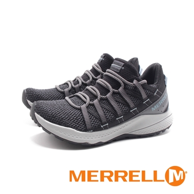 MERRELL(女)Bravada Edge機能郊山健行運動鞋 女鞋-黑灰