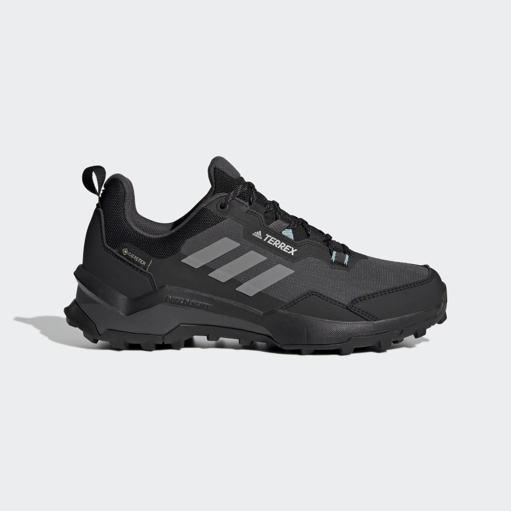 ADIDAS TERREX AX4 GORE-TEX 防水 男女 登山鞋-黑-FZ3249