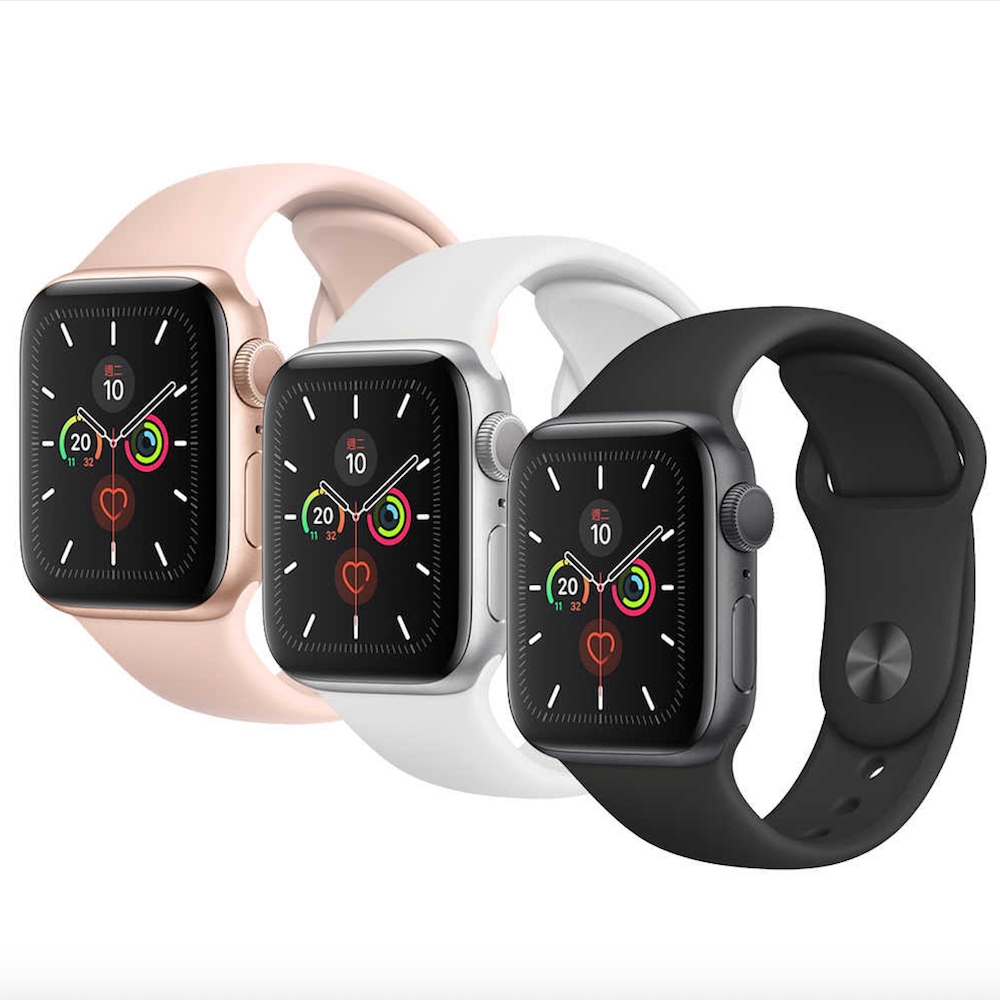 Apple 蘋果】福利品Apple Watch Series 5 40公釐GPS 鋁金屬錶殼保固90