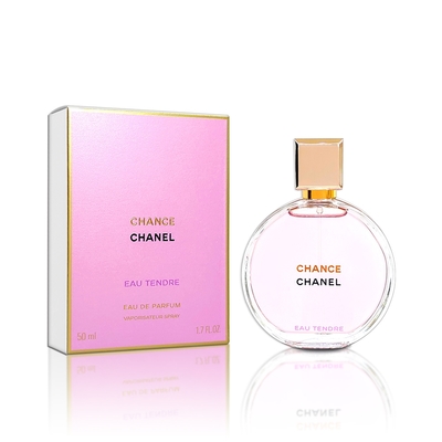 CHANEL 香奈兒 CHANCE 粉紅甜蜜淡香精 50ML