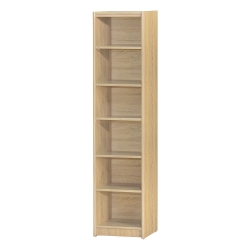 【綠活居】基斯坦   現代1.4尺六格書櫃/收納櫃(三色可選)-43x30x181cm免組