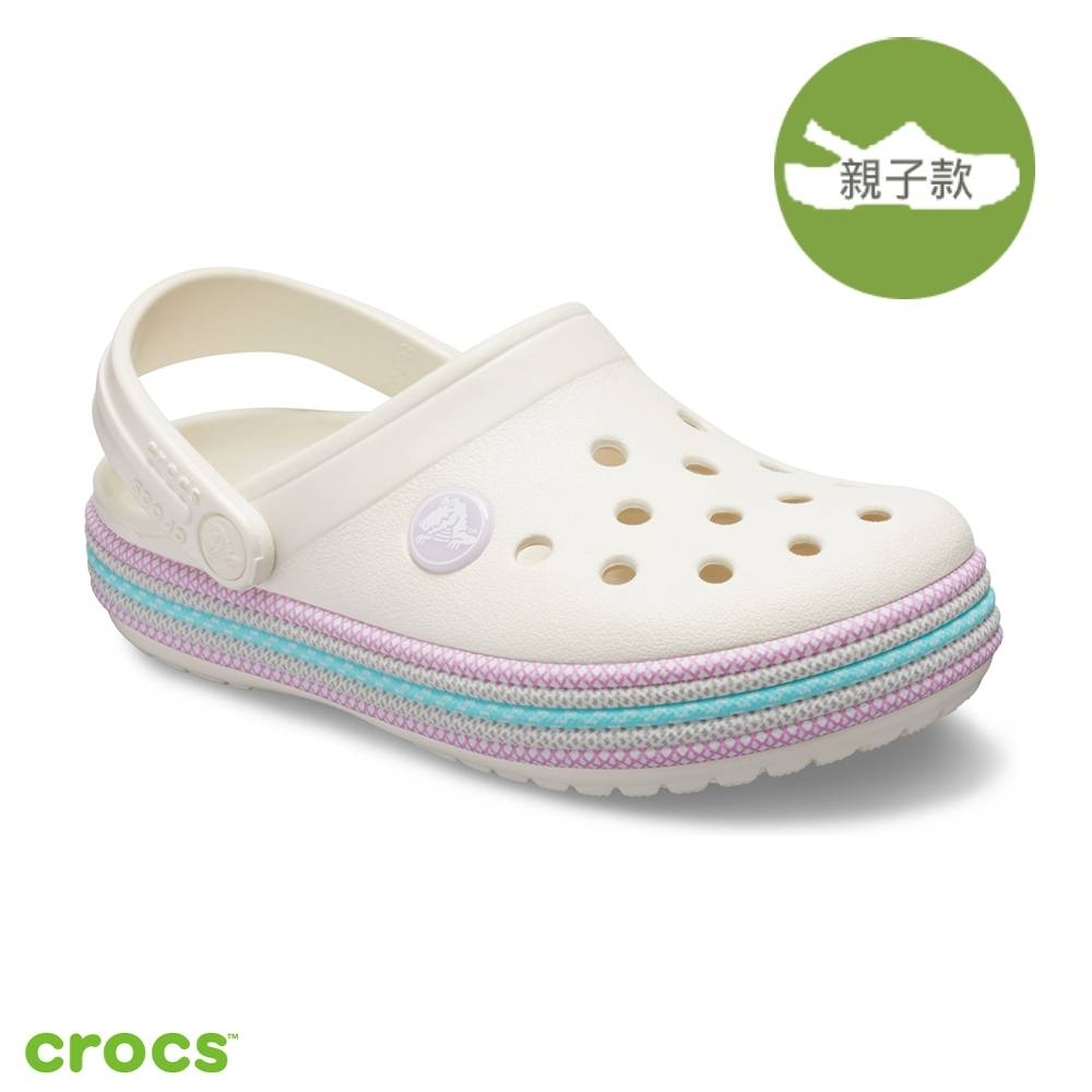 Crocs 卡駱馳 (童鞋) 卡駱班編織繩小克駱格 205899-159