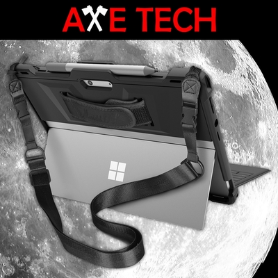 AXE TECH Surface Pro 8 強固型軍規防摔殼 - 黑色