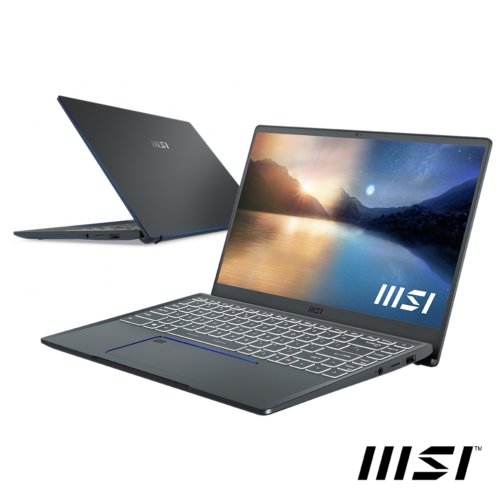 MSI微星 Prestige 14 A11SB-637TW 14吋 商務輕薄筆電(i7-1185G7/16G/MX450-2G/512G SSD/Win10)