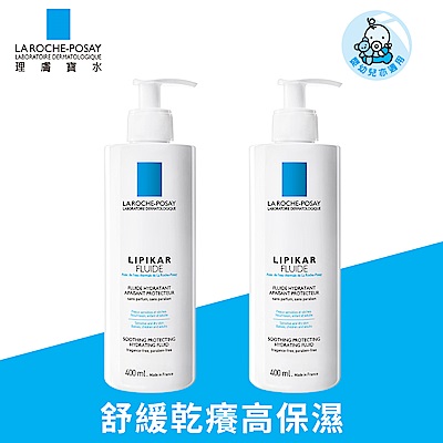 理膚寶水 理必佳清爽保濕乳 400ml 2入組