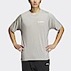 Adidas U Tencel SS Tee IC4432 男女 短袖 上衣 T恤 亞洲版 戶外 休閒 透氣 灰 product thumbnail 1