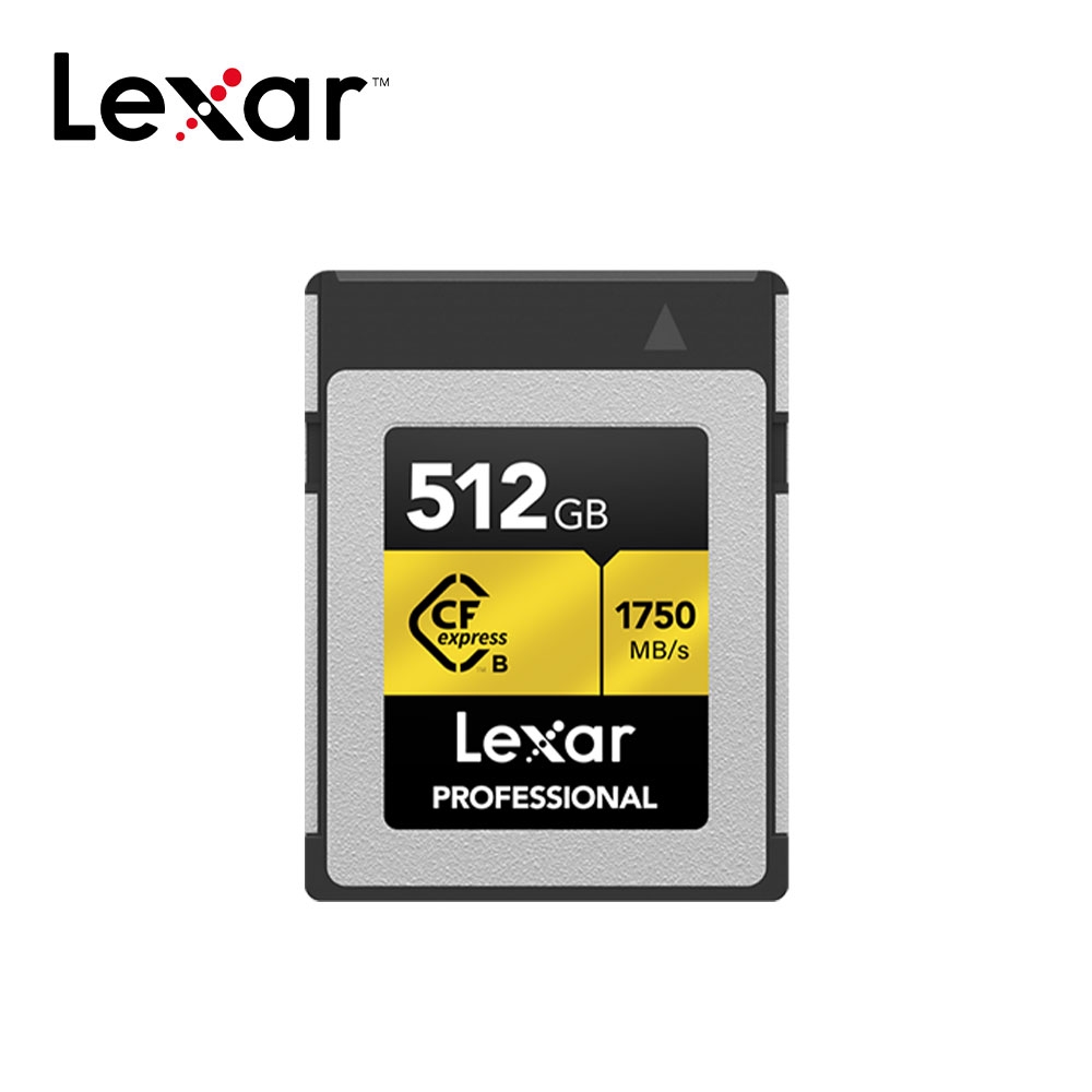 Lexar 雷克沙Professional CFexpress Type B Gold Series 512G記憶卡