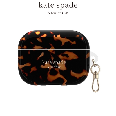 【kate spade】AirPods Pro (第 2 代) 保護殼套 華麗玳瑁