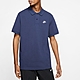 NIKE 上衣 男款 短袖上衣 運動 POLO衫 AS M NK CLUB PQ MATCHUP POLO 藍 CJ4457-410(3S3297) product thumbnail 1