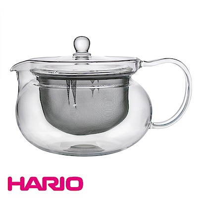 日本HARIO 茶茶急須丸形茶壺700ml(CHJMN-70T)