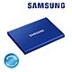 SAMSUNG 三星T7 500G USB 3.2 Gen 2移動固態硬碟 靛藍 (MU-PC500H/WW) product thumbnail 2