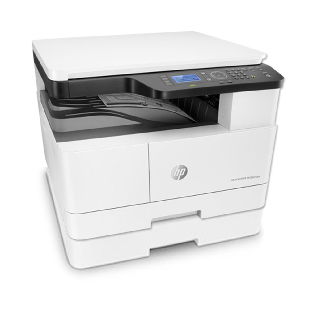 【含到府安裝+送藍芽喇叭】HP LaserJet MFP M42625dn A3商用雙面雷射多功能事務機+第二紙匣(250張)