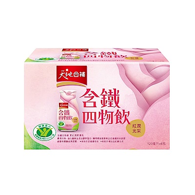 【桂格】含鐵玫瑰四物飲(6入/盒)x3盒