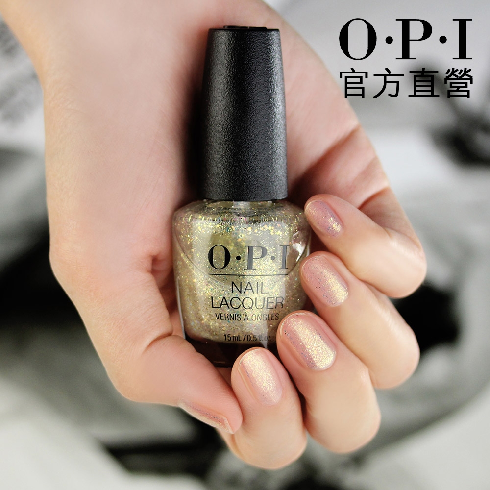 OPI 微光閃爍 經典指甲油-NLS021．小黑蓋/百變調色盤系列指彩/美甲彩繪/官方直營