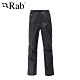 【RAB】Downpour Pants 高透氣防水長褲 男款 黑 #QWF62 product thumbnail 1