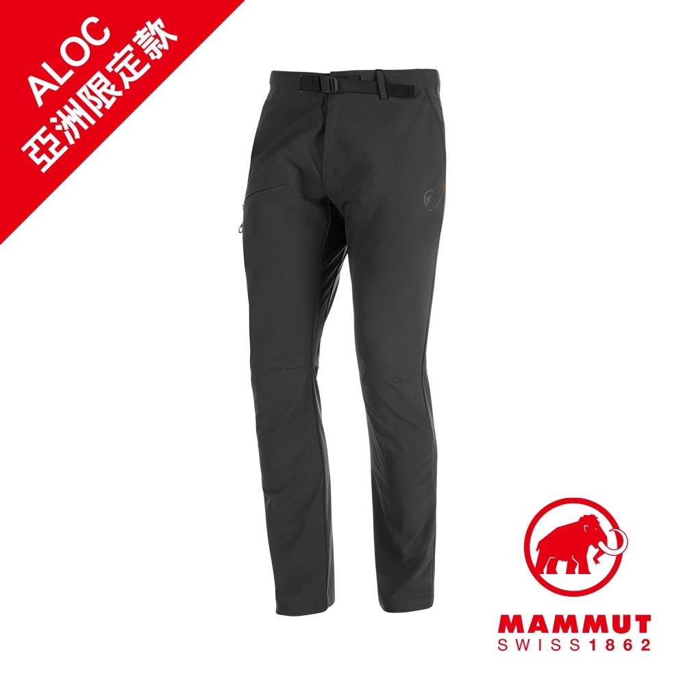 Mammut 長毛象】AEGILITY Slim Pants AF Men 防潑水彈性健行長褲黑色男