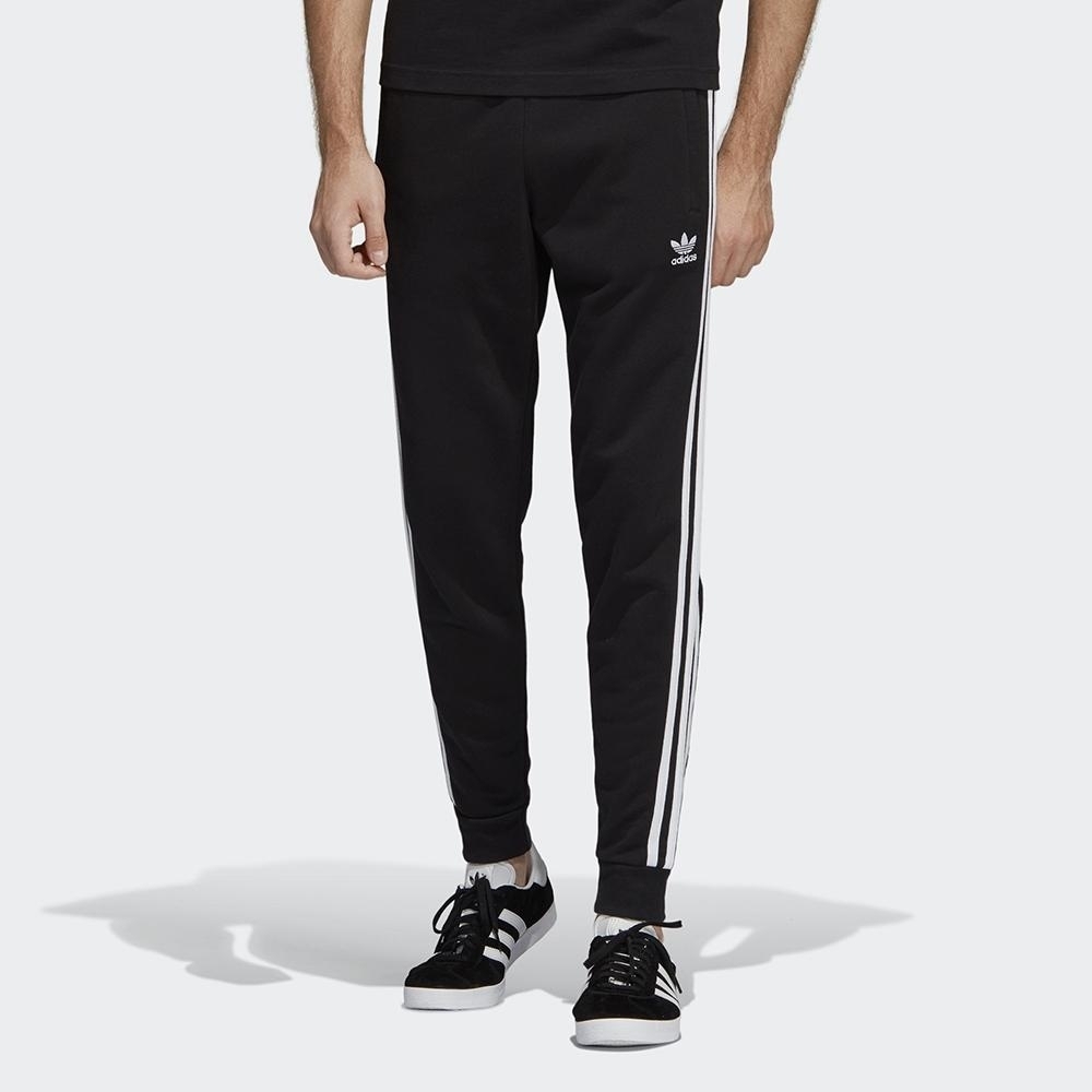 ADIDAS 3-STRIPES PANT三葉草  男運動長褲-黑-DV1549