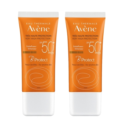 Avene雅漾 全效極護亮顏防曬乳SPF50+ 30ml(2入特惠組)