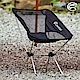 ADISI 鋁合金輕量折疊椅AS20025/黑色Logo灰色(摺疊、休閒椅、隨身攜帶、輕量化) product thumbnail 1
