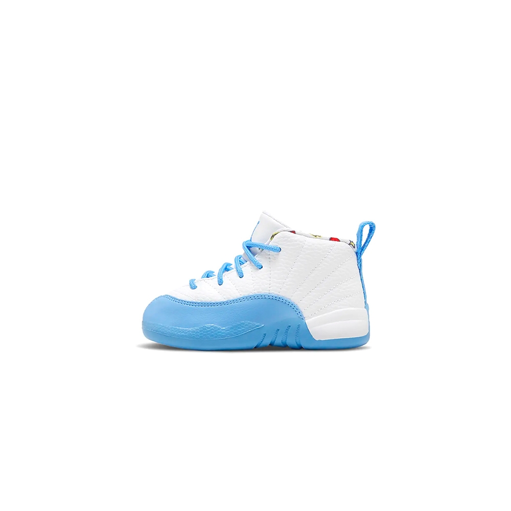 Nike Jordan 12 Retro TD 童鞋小童白藍色AJ12 運動休閒籃球鞋DQ4367