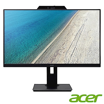 Acer B247Y 24型 IPS無邊框美型電腦螢幕(內建Webcam版)