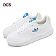 adidas 休閒鞋 NY 90 J 大童鞋 女鞋 白 藍 復古 低筒 小白鞋 三葉草 愛迪達 GZ1875 product thumbnail 1