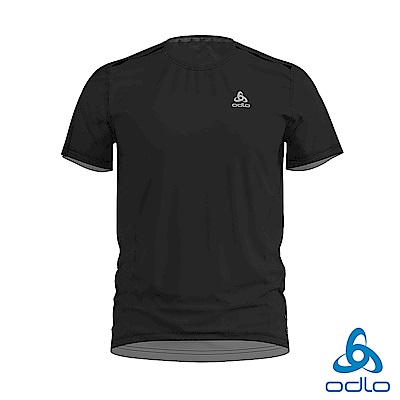 Odlo 男 銀離子抗菌 抗UV CERAMICOOL 短T-SHIRT 黑