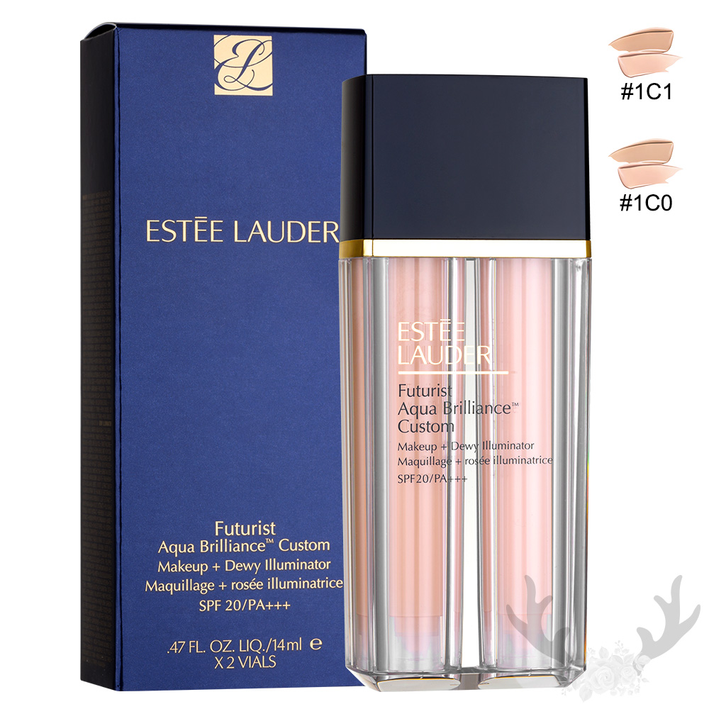 *ESTEE LAUDER 粉保濕訂製雙效粉底精華#1C0 28ml