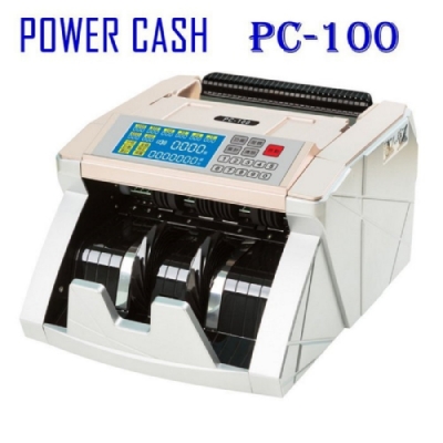POWER CASH 頂級商務型液晶數位台幣防偽點/驗鈔機 PC-100