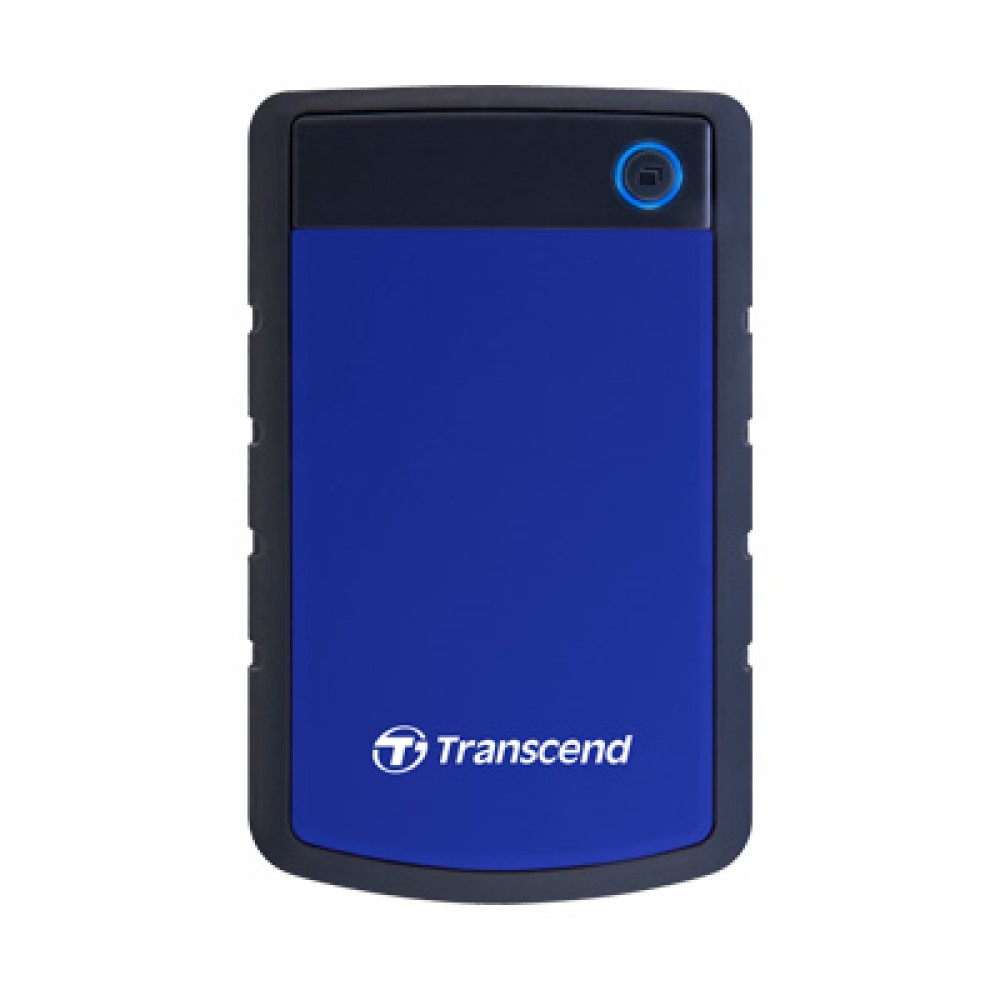 創見 StoreJet 25H3 2.5吋 1TB USB3.1 Gen1 軍事級防震行動硬碟(藍)-TS1TSJ25H3B