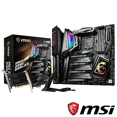 (無卡分期12期)MSI微星 MEG Z390 GODLIKE 主機板