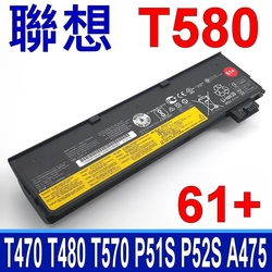 LENOVO 聯想 T580 61+ 6芯 48Wh 電池 ThINKpad T470 T480 T570 P51S P52S A475 01AV422 01AV423 01AV424 01AV425