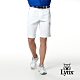 【Lynx Golf】男款吸濕快乾透氣環保素材山貓D型環平口休閒長褲-灰色 product thumbnail 2