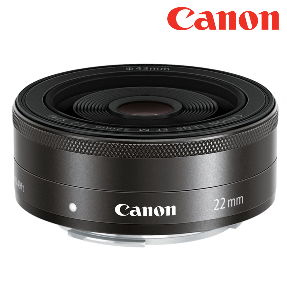 Canon  EF-M 22mm F2.0 STM 定焦鏡 (平行輸入)彩盒