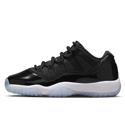 【NIKE 耐吉】Air Jordan 11 Low Space Jam GS 2024 經典復刻 冰底 黑白 籃球鞋 女鞋 大童 FV5121-004