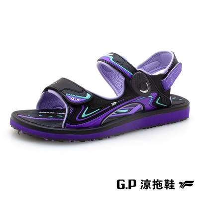 G.P 高彈力舒適兩用涼拖鞋(G2312W-41)紫色(SIZE:35-39)GP 涼鞋 拖鞋 阿亮 卜學亮