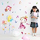 半島良品 DIY無痕壁貼-音符女孩 XL7102 50x70cm product thumbnail 1