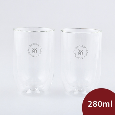 WMF Barista 雙層隔熱玻璃杯 280ml 2入