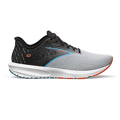 Brooks Launch 10 [1104092E019] 男 慢跑鞋 運動 路跑 競速 緩衝 輕量 緩衝 灰 黑